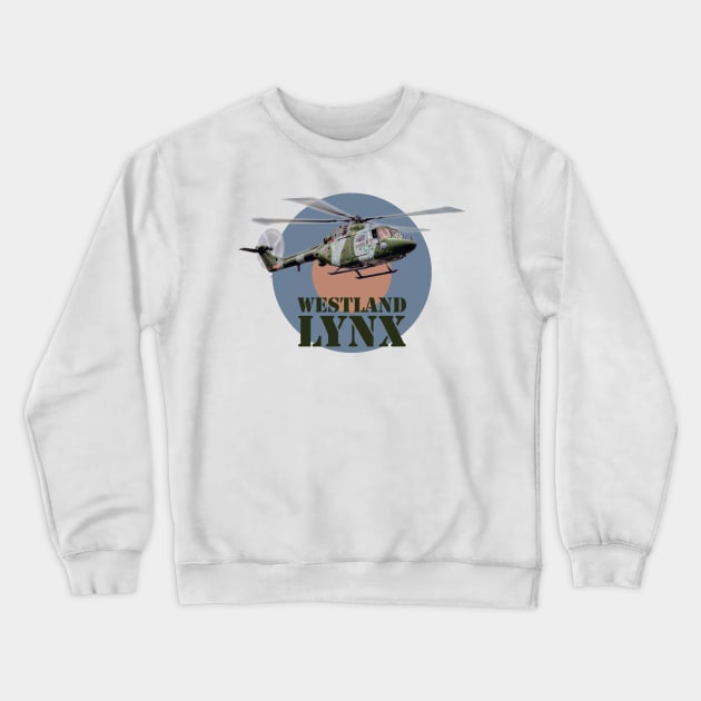 Westland Lynx and Roundel Crewneck Sweatshirt by SteveHClark